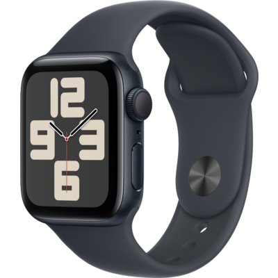 Apple Watch SE2 v3 GPS 40mm fekete alutok, fekete sport M/L