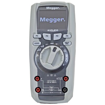 Megger AVO850 Kézi multiméter digitális CAT III 1000 V, CAT IV 600 V Kijelző (digitek): 50000