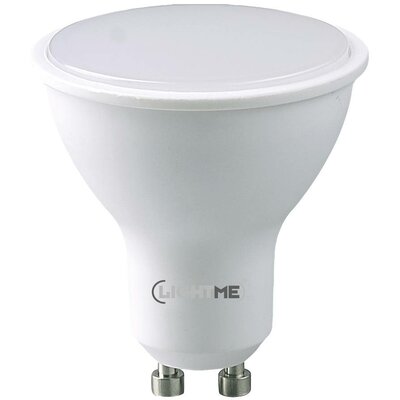 LightMe LM85369 LED EEK G (A - G) GU10 5 W = 28 W Melegfehér (Ø x Ma) 50 mm x 57 mm Fényérzékelővel 1 db