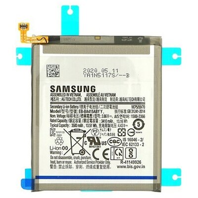 Samsung Galaxy A41 SM-A415F, Akkumulátor, 3500 mAh, Li-Ion, gyári