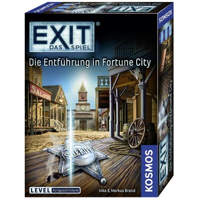 Kosmos EXIT® - Das Spiel: Die Entführung in Fortune City (F) 680497 Játékosok száma (max.): 4