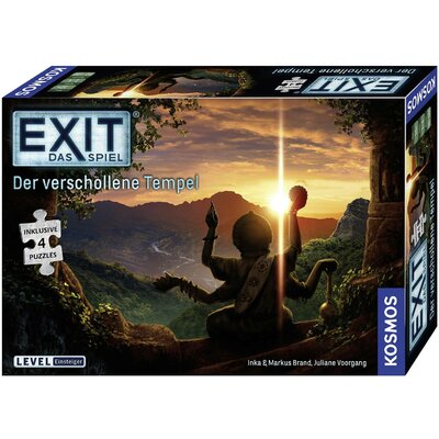 Kosmos EXIT® - Das Spiel + Puzzle: Der verschollene Tempel (E) 692094 Játékosok száma (max.): 4