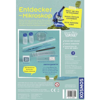 Kosmos Entdecker-Mikroskop 636050 Kísérletező készletek 8 - 12 éves