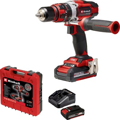 Einhell Power X-Change TE-CD 18/48 Li-i (2x2,0Ah) 2 sebességfokozat-Akkus ütvefúró-csavarozó 2. akkuval, Hordtáskával