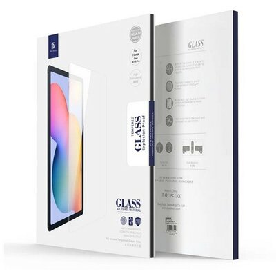 Apple iPad Pro 13 (2024), Kijelzővédő fólia, ütésálló fólia, Tempered Glass (edzett üveg), Dux Ducis, Clear