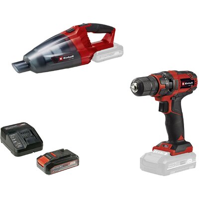 Einhell TC-CD 18/35+TE-VC 18 (1x2,5Ah) 4326596 Szerszámkészlet Akkus készülékek