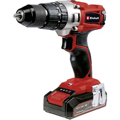 Einhell TE-CD 18/2 Li-i +22 (1x2,5 Ah) 2 sebességfokozat-Akkus ütvefúró-csavarozó Hordtáskával, akkuval, Töltővel