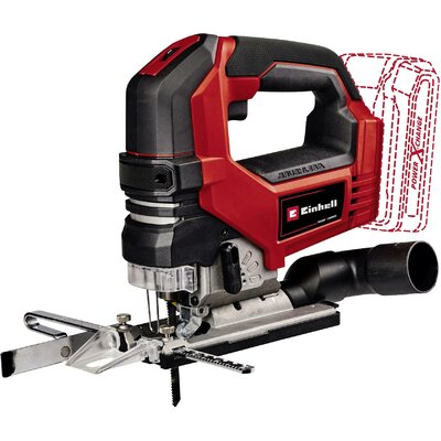 Einhell TP-JS 18/135 Li BL - Solo Professional Akkus beszúrú fűrész 4321260 akku nélkül, töltő nélkül 18 V Vele szállított akkuk száma