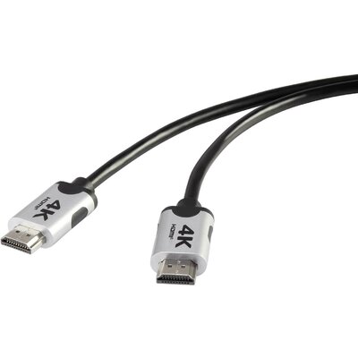 Prémium HDMI 4k/Ultra-HD Csatlakozókábel3.00 mFeketeSpeaKa Professional