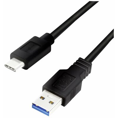 LogiLink USB kábel USB 3.2 Gen1 (USB 3.0 / USB 3.1 Gen1) USB-A dugó, USB-C® dugó 3.00 m CU0171