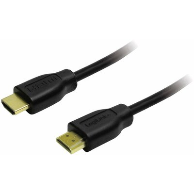 LogiLink HDMI Csatlakozókábel HDMI-A dugó, HDMI-A dugó 15.00 m Fekete CH0054 4K UHD HDMI kábel