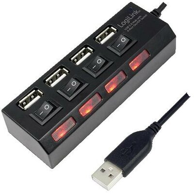 LogiLink UA0128 4 port USB 2.0 hub