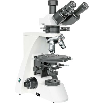 Bresser Optik 5780000 Science MPO 401 Mikroskop Polarizáló mikroszkóp Trinokulár 1000 x Átvilágítás