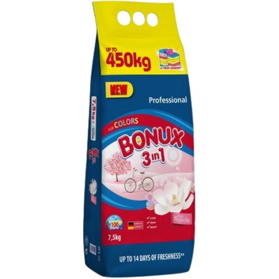 Bonux Professional mosópor 3in1 colors Pure Magnolia 4,68kg 72 mosás