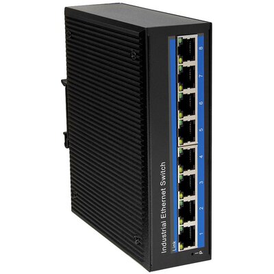 LogiLink NS203 Ipari Ethernet switch 8 port 10 / 100 / 1000 MBit/s