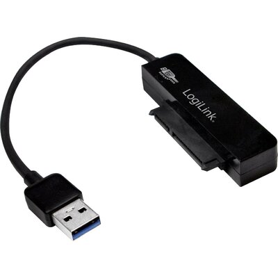 LogiLink USB 3.0 Átalakító [1x SATA alj, 7 pólusú - 1x USB 3.0 dugó, A típus] AU0012A 14.50 cm