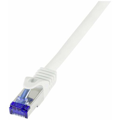 LogiLink C6A021S RJ45 CAT 6A S/FTP 0.50 m Fehér 1 db