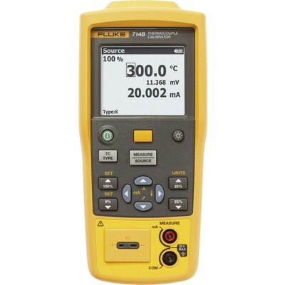 Fluke 714B Kalibrátor Hőmérséklet, Feszültség