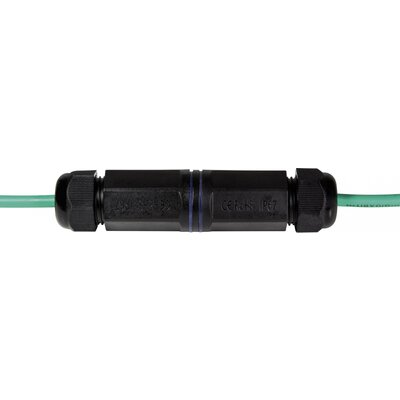 LogiLink Hálózat Átalakító [1x RJ45 alj - 1x RJ45 alj] Fekete