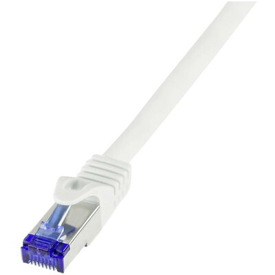 LogiLink C6A031S RJ45 CAT 6A S/FTP 1.00 m Fehér 1 db