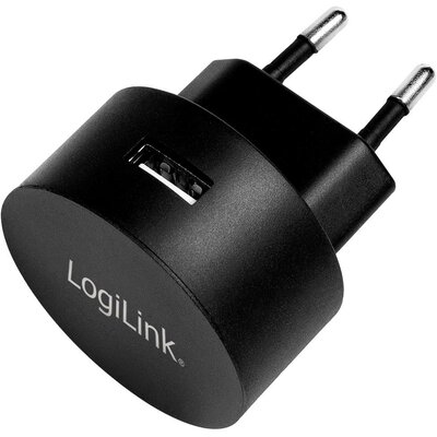 LogiLink USB aljzat adapter, 1x USB port a gyorstöltéshez, 10,5 W 10.5 Aljzat dugó Kimeneti áram (max.) 2100 mA Kimenetek száma: 1 x USB-A