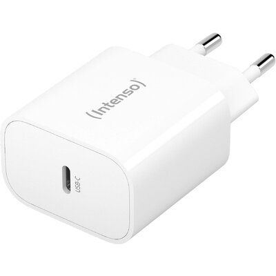 Intenso W20C USB-s töltőkészülék 20 W Beltér Kimeneti áram (max.) 3 A Kimenetek száma: 1 x USB-C® USB Power Delivery (USB-PD)