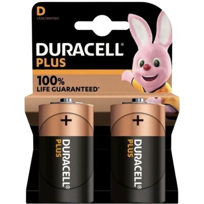 Duracell extra tartós góliát elem D LR20 2db-os