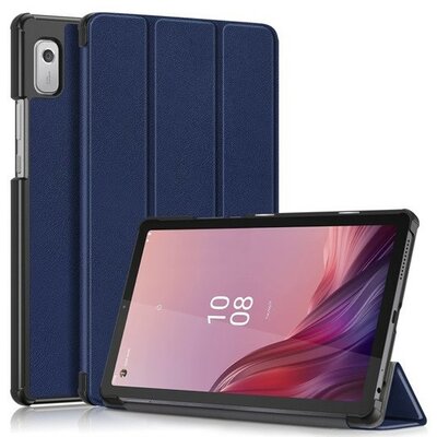 Lenovo Tab M9 (9.0) TB-310, mappa tok, Trifold, sötétkék