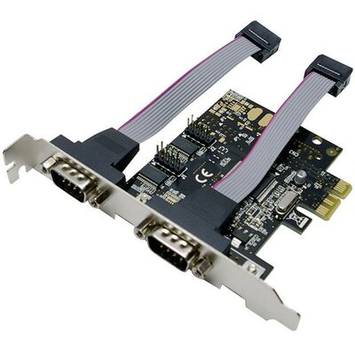 LogiLink PC0031 Soros dugaszkártya Soros (9 pólusú) PCIe