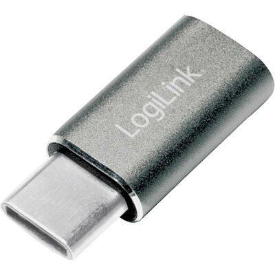 LogiLink USB 2.0 Átalakító [1x USB-C® dugó - 1x USB 2.0 alj, mikro B típus] AU0041