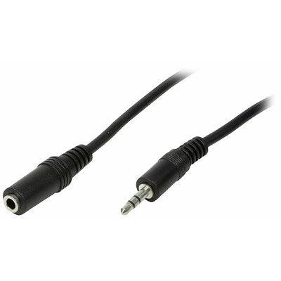 LogiLink CA1054 Jack Audio Csatlakozókábel 3.00 m Fekete (matt)