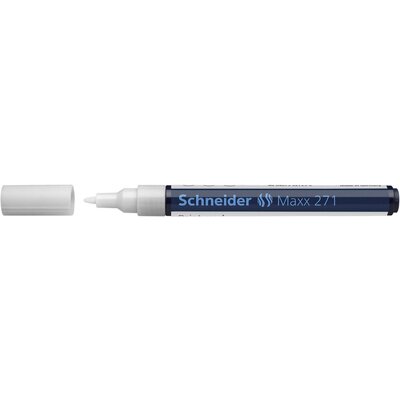 Schneider Schreibgeräte Maxx 271 127149 Lakk jelölő Fehér 1 mm, 2 mm