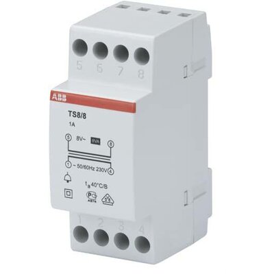 ABB 2CSM228665R0812 Csengő transzformátor 8 V 1 A