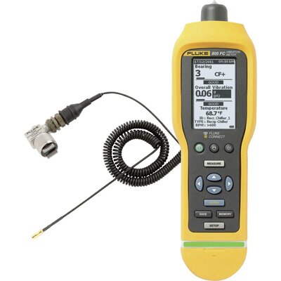 Fluke 805/805 ES Vibrációmérő műszer ± 5 %