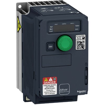 1 fázisú kompakt frekvenciaváltó 0,55 kW 200-240 V, Schneider Electric ATV320U06M2C