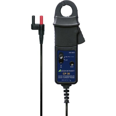 Gossen Metrawatt CP30 Lakatfogó adapter Mérési tartomány A/AC: 1 mA - 30 A Mérési tartomány A/DC: 1 mA - 30 A