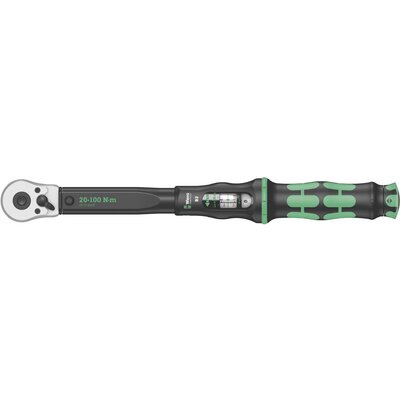 Wera Click-Torque B 2 05075611001 Nyomatékkulcs Racsnival 3/8 (10 mm) 20 - 100 Nm