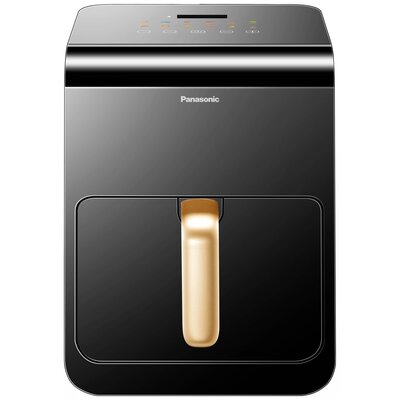 Panasonic NF-CC600AXE Forrólevegős fritőz 6 l 1450 W Cool-touch ház, Gőz hozzáadás, Digitális időzítő, LCD kijelző, betekintőablak, start-stopp automatika