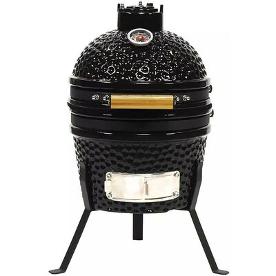 Mini kamado grill