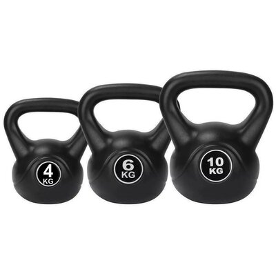 Kettlebell szett, 4-6-10 kg