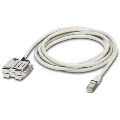 Phoenix Contact Adapterkábel 2.50 m D-SUB, 15 pólusú (dugó), D-SUB, 15 pólusú (Alj), RJ45 1 db CABLE-15/8/250/RSM/SIMO611D