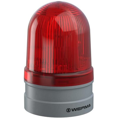 Werma Signaltechnik Jelzőlámpa Midi TwinFLASH 12/24VAC/DC RD 261.120.70 Piros 12 V/DC