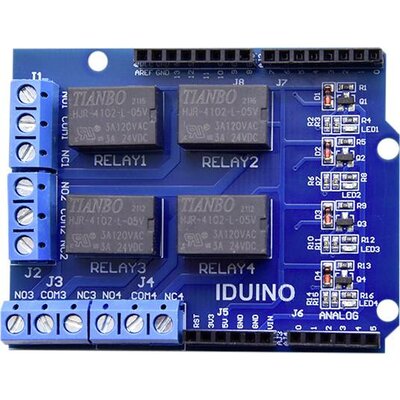 Iduino ME606 Shield 1 db Alkalmas: Arduino