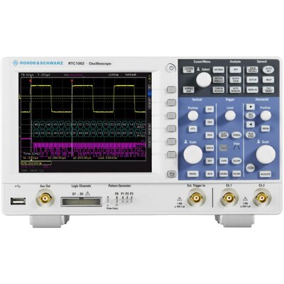 Rohde & Schwarz RTC1K-102 Digitális oszcilloszkóp 100 MHz 2 GSa/mp 2 Mpts 8 bit 1 db