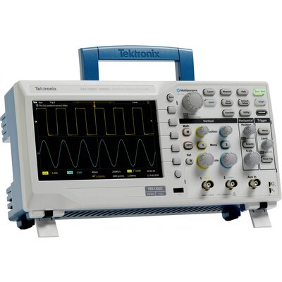 Digitális oszcilloszkóp 100 MHz 1 GSa/mp 20 kpts 8 bit, Tektronix TBS1102C