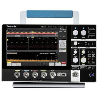 Tektronix MSO24 2-BW-100 Digitális oszcilloszkóp 100 MHz 1.25 GSa/mp 8 bit 1 db