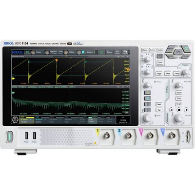 Rigol HDO1104 Digitális oszcilloszkóp 100 MHz 2 GSa/mp 50 Mpts 12 bit 1 db