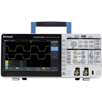 Digitális oszcilloszkóp 200 MHz 2 GSa/mp 8 bit, Tektronix TBS2202B