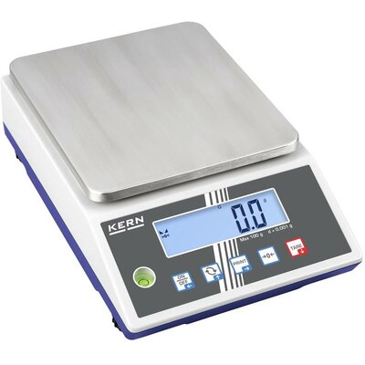 Kern PCB 10000-1 Precíziós mérleg Mérési tartomány (max.) 10 kg Leolvashatóság 100 mg Fehér, Fekete, Ezüst