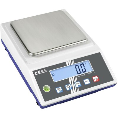 Kern PCB 2000-1 Precíziós mérleg Mérési tartomány (max.) 2 kg Leolvashatóság 100 mg Fehér, Fekete, Ezüst